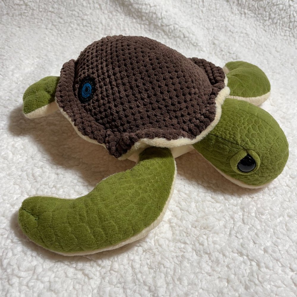 2018 Monterey Bay Aquarium Plush Stuffed Animals Turtle Toy 12"